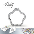 Destiny Jewellery Crystal From Swarovski Clover Ring